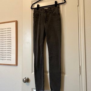 Madewell 10 inch high rise skinny jeans